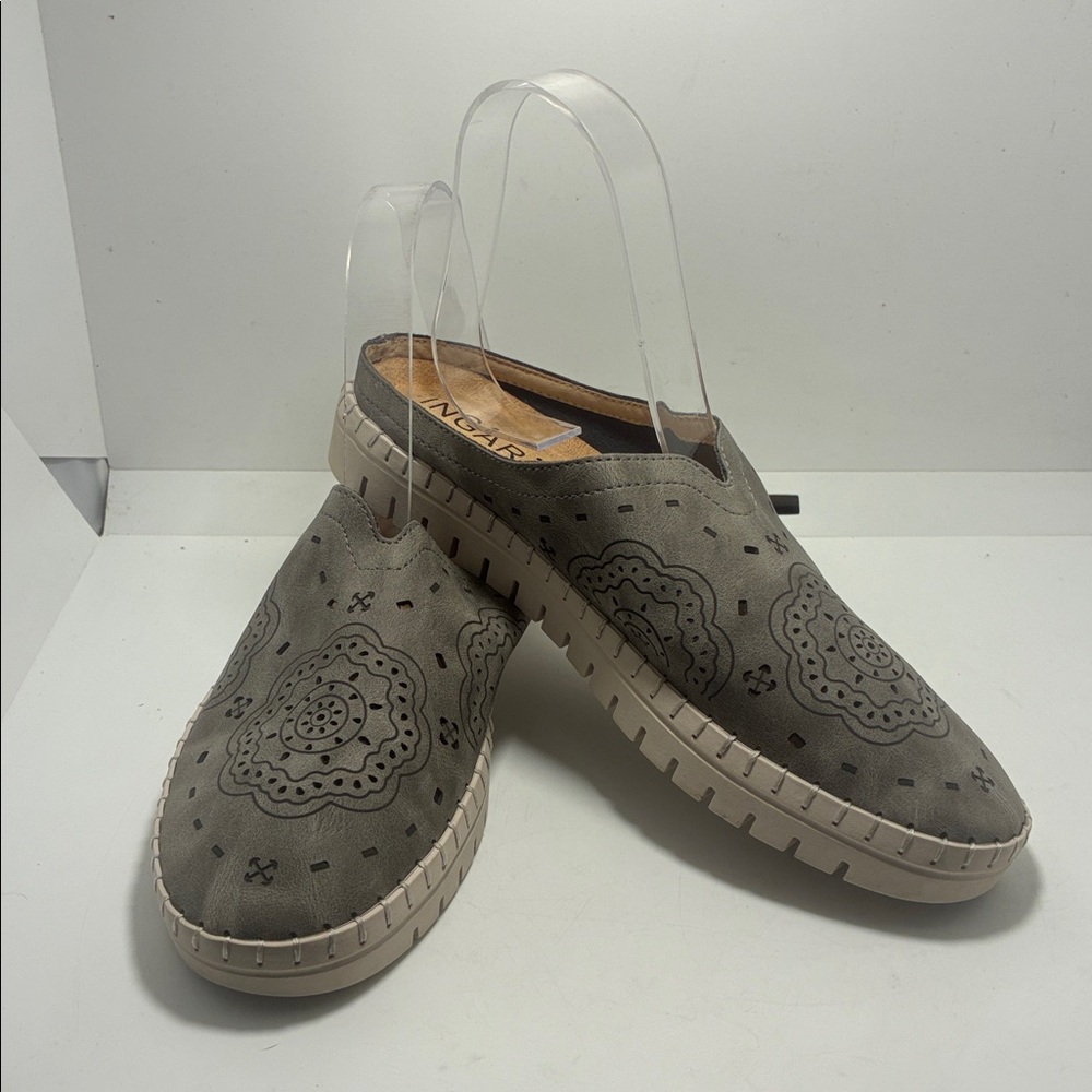 SLIDE ON’S BY INGARO SPORT/ COMFY/ SOFT/ LASER DESIGN/ STITCHING